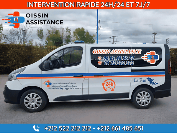 Mise à disposition ambulance Casablanca